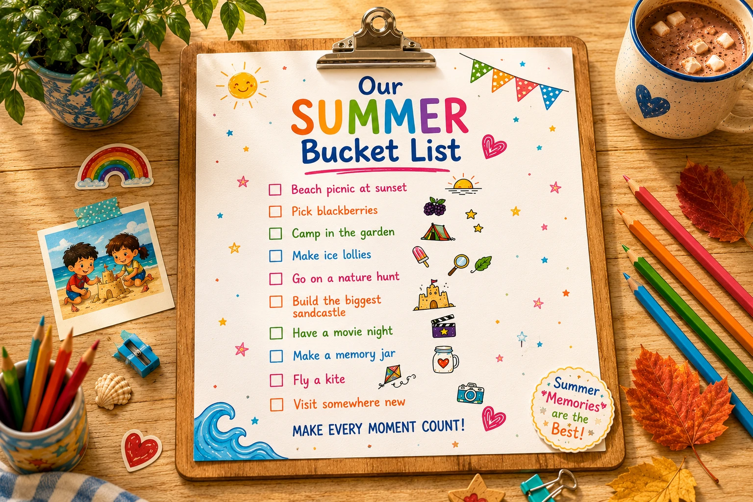 The Summer Bucket List Every Family Needs